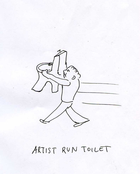 Artist Run Toilet