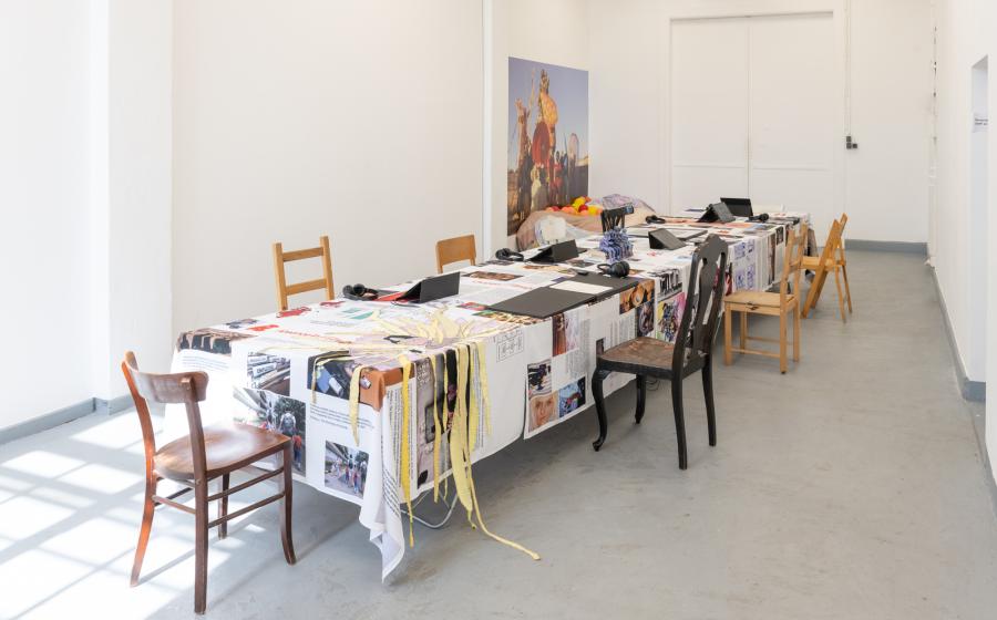 installation view, Beyond Nuclear Family, 2022, photo: Ivonne Thein