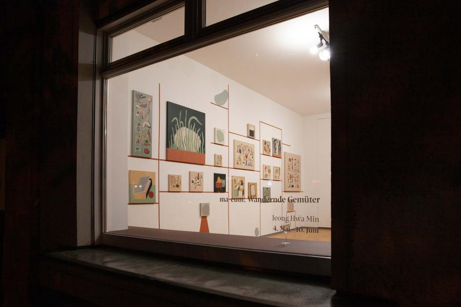 Exhibition View_ Jeong Hwa Min, ‘ma-eum: Wondering Minds’, einBuch.haus, 2023 (photo: Hyemi Cho)