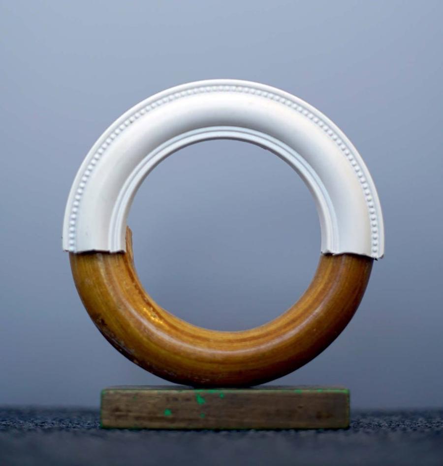 Roy Menachem Markovich, "Lean", mixed media, 2018. 