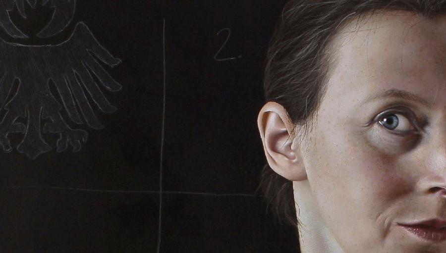 Credits: René Schoemakers, Dystopia VII a/b, 2016, Acryl auf Leinwand, 2-teilig, je 180 x 130 cm (Detail