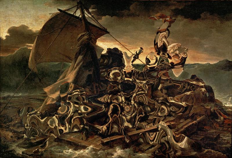 © Lorenzo Sandoval, ‘Medusa’, Deep Surface Series, 2016. Digital collage.