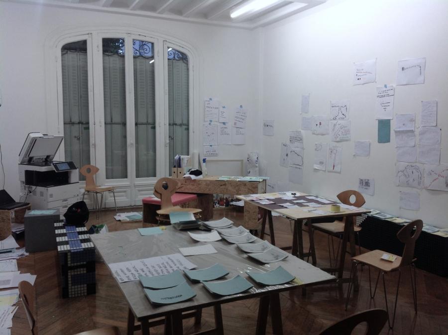  Scriptings#49 La Presse, Noisy-le-Sec, France, April-July 2017. Image: Achim Lengerer