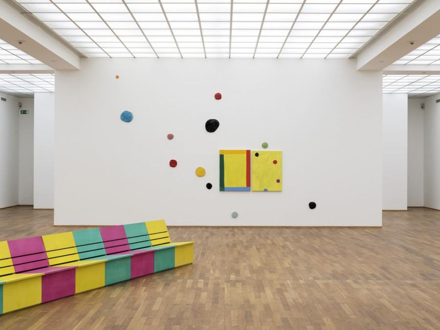 Mary Hellmann & David Reed, Two by Two	 Installationsansicht / Installation view  Hamburger Bahnhof – Museum für Gegenwart – Berlin