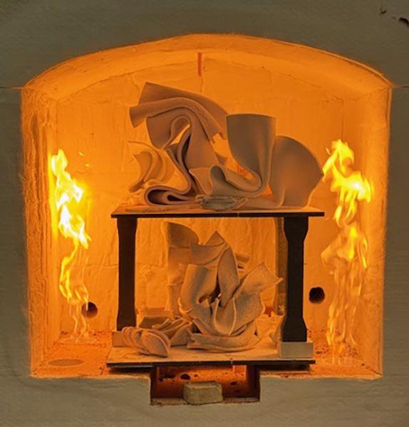 Jingdezhen, Ofen Action (photo courtesy: Gabriele Künne)