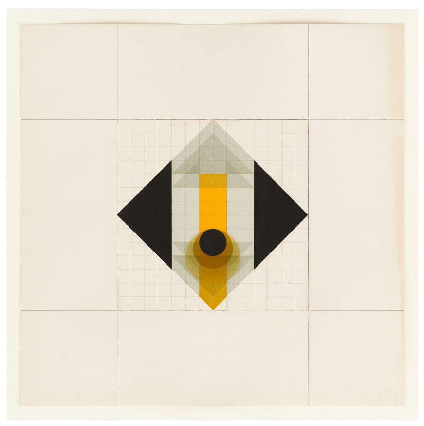 Karl-Heinz Adler Layering of transparent and nontransparent triangles and points, 1980 courtesy Galerie EIGEN + ART Leipzig/Berlin Photo: Uwe Walter, Berlin Karl-Heinz Adler Layering of transparent and nontransparent triangles and points, 1980 courtesy Galerie EIGEN + ART Leipzig/Berlin Photo: Uwe Walter, Berlin