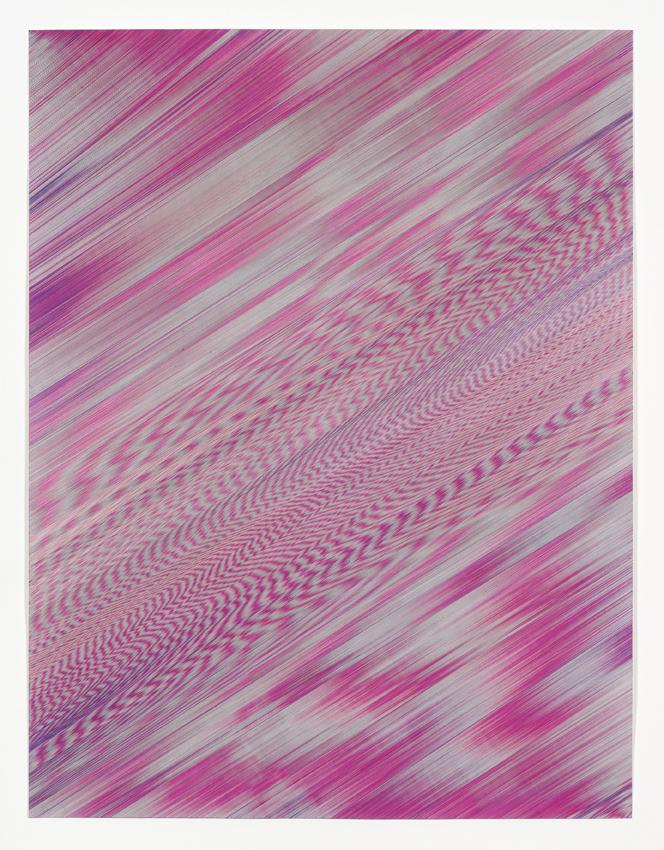 Caroline Kryzecki - KSZ 200/152–01, 2014 ballpoint pen on paper 200 x 152 cm