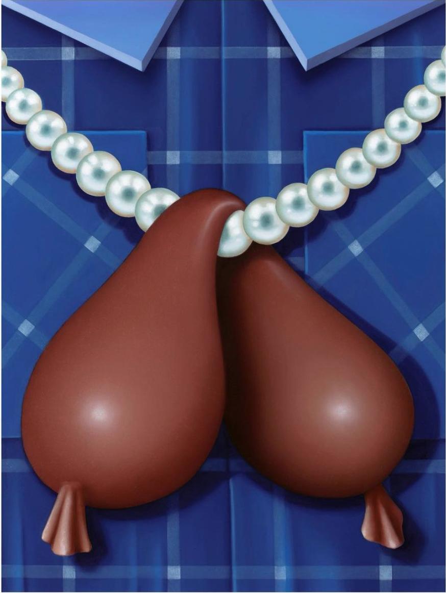 Image: #MonaBroschar „Trendsetter“ via #EveLeibeGallery.