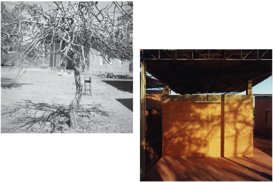 Opera Village, Laongo, Oubritenga, Burkina Faso, 2021 left: Akinbode Akinbiyi right: Abrie Fourie