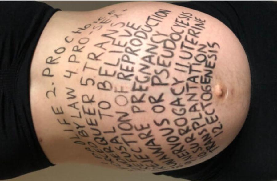 Helen Kaplinsky’s belly