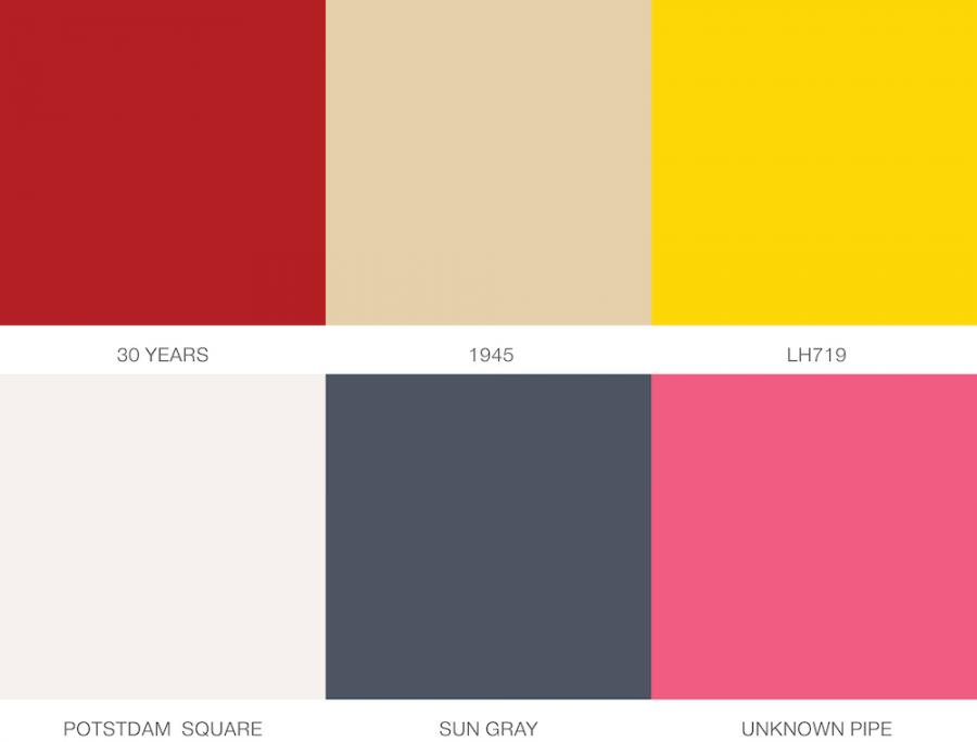 Kyung-Lae Oak, The Colours of Berlin, 30x30cm, U.V printing on aluminium, 2015 