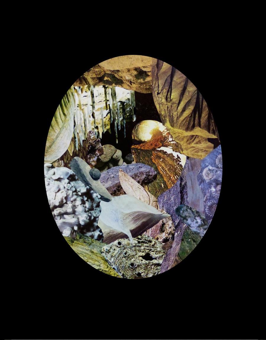 Maja Nilsen: The Process of Becoming  - collage