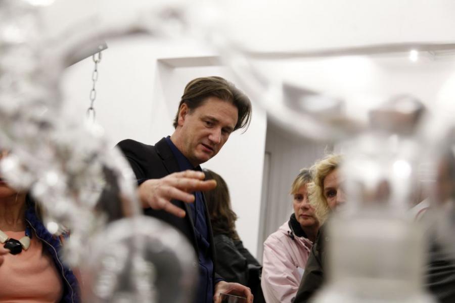 Thomas Feuerstein PROMETHEUS DELIVERED Opening, Photo: Kai Glawe