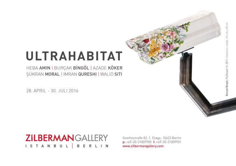 Burçak Bingöl, F(ol)lower III, 2011, Ceramics, metal, 33 x 34 x 38 cm.