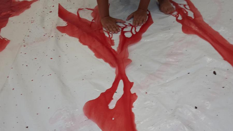 Laia Ribera, Proben zu Wax-en, 2019, Foto: Julika Mayer.