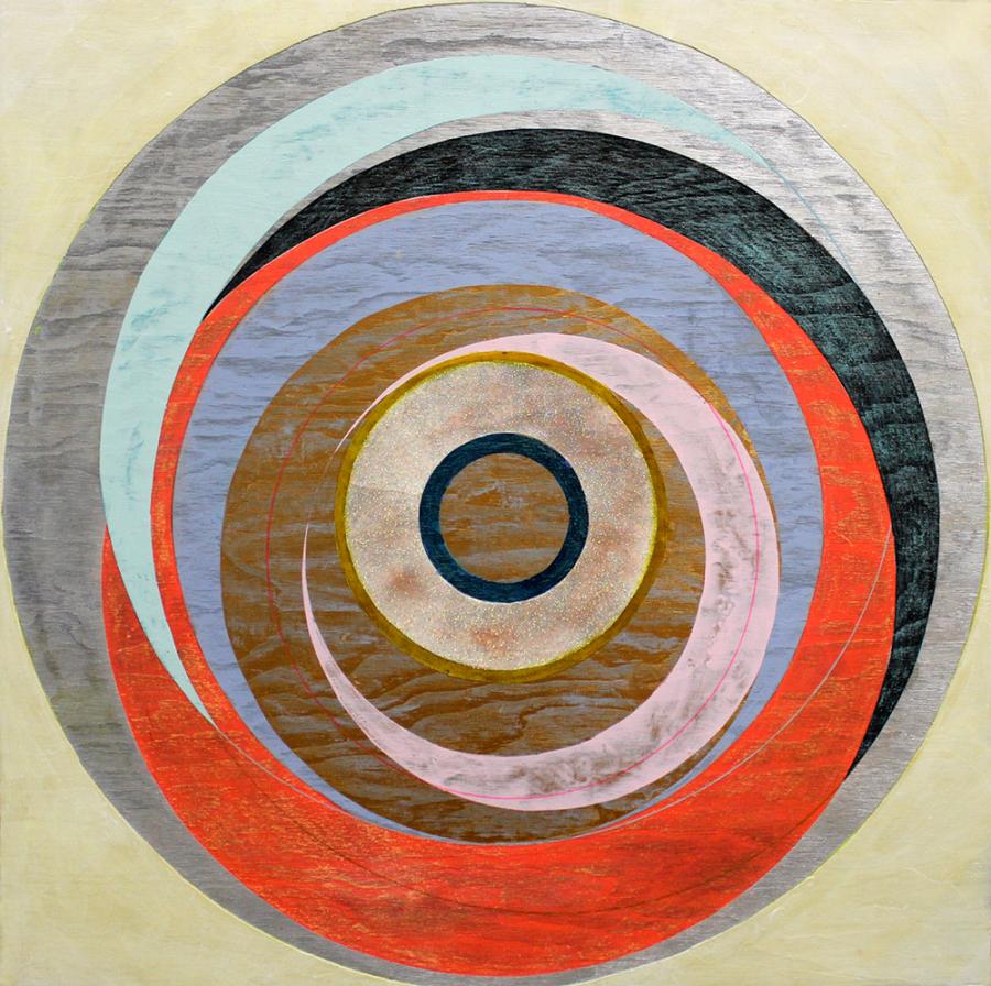  Briel, 2015, 50 x 50 x 4 cm, oil & acrylic on canvas, © Bettina Weiß