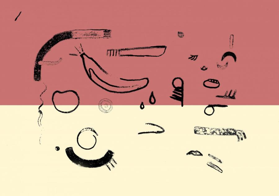 Lena Hawkins, Bloodletting (Graphic for Feelings of my Thatched Hut), 2016. Courtesy the artist. 