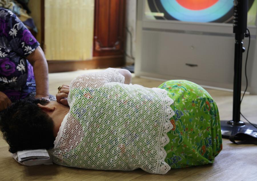 Chan Sook Choi, "Choi&You", 2017, Size on Dimension, 1-ch. Videoinstallation, 8:40, Loop,  Mixed Media.