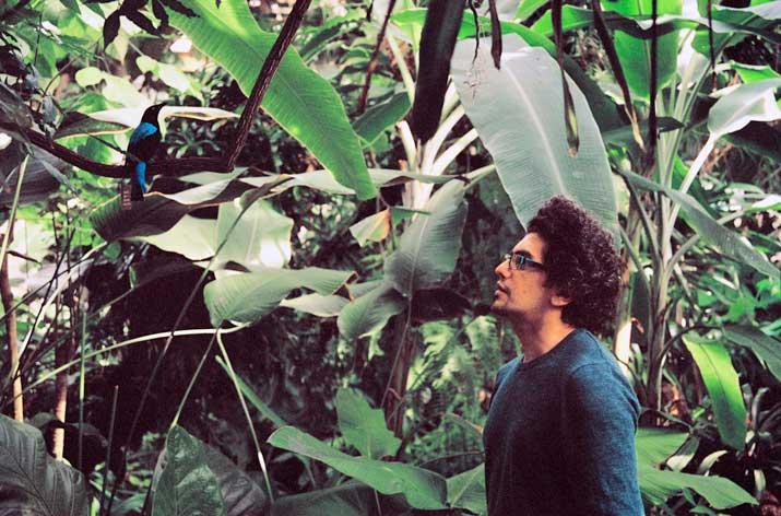 Portrait Basim Magdy by Deirdre O'Leary. Copyright Basim Magdy.