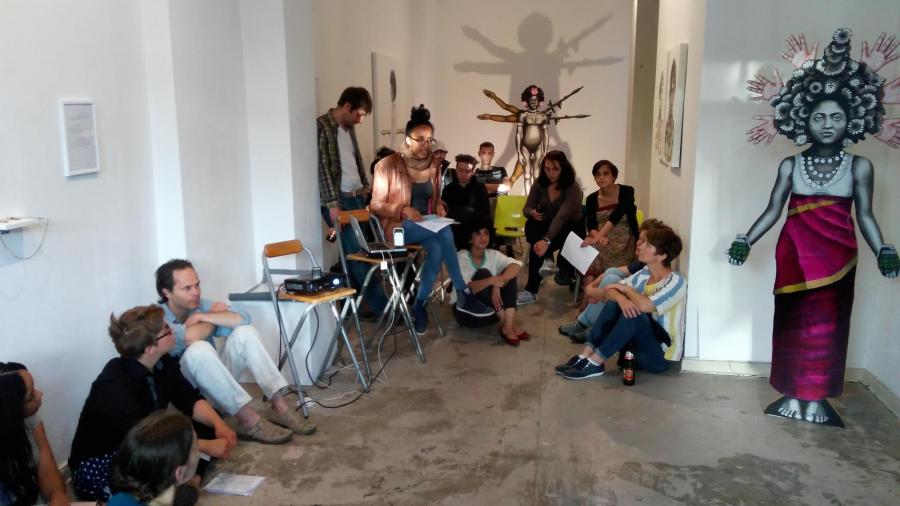 Organ Kritischer Kunst, Innenansicht © Otto Karl Kamal