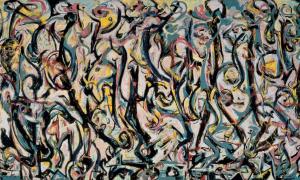 Jackson Pollock: Mural, 1943 © Pollock-Krasner Foundation/ VG Bild-Kunst, Bonn 2015