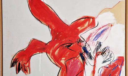 Madeleine Dietz, Was bleibt, 2024, 7 steel boxes, dried soil, 14 x 60 x 60 cm each, Photo: Madeleine Dietz Courtesy the artist and Galerie Georg Nothelfer