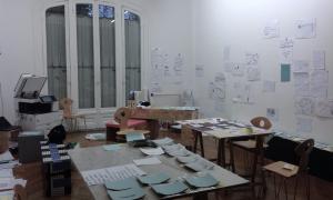  Scriptings#49 La Presse, Noisy-le-Sec, France, April-July 2017. Image: Achim Lengerer