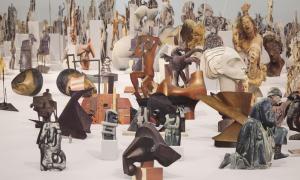 Geoffrey Farmer, Boneyards, 2013 (detail) Photo: Jean Vong Courtesy the artist and Casey Kaplan, New York.