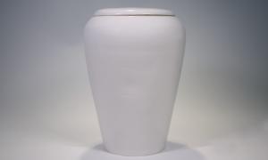 Image Credit: Ben Harle, What Remains  2017 Ceramic urn with traces of Robert Lemon's ashes 