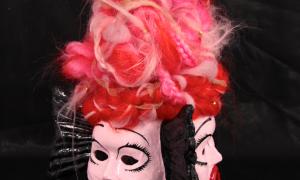 Rhine Maidens mask, The Perfect Wagner Rite, 2016, photographed by Breffni McGeough, image courtesy the artist