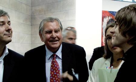 Art Forum Berlin, 2004. (V.l.n.r.: Klaus Wowereit, Zdenek Felix, ZIERVOGEL) © Ralf Ziervogel/VG Bild-Kunst Bonn 2023