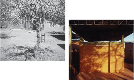 Opera Village, Laongo, Oubritenga, Burkina Faso, 2021 left: Akinbode Akinbiyi right: Abrie Fourie