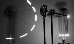 Axon, 2016 Joris Strijbos Steel, electric motors, electronics, LED lights, variable sizes