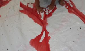 Laia Ribera, Proben zu Wax-en, 2019, Foto: Julika Mayer.