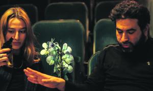 artspring audio 2021, Lesung Erez Majerantz, Lichtblick Kino, © Judith Kuhlmann