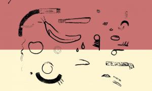 Lena Hawkins, Bloodletting (Graphic for Feelings of my Thatched Hut), 2016. Courtesy the artist. 