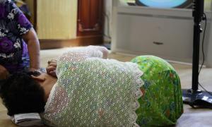 Chan Sook Choi, "Choi&You", 2017, Size on Dimension, 1-ch. Videoinstallation, 8:40, Loop,  Mixed Media.