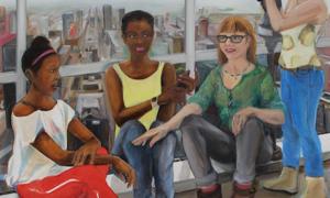 Kaj Osteroth Carlton Top Conversation 2014/15 Öl auf Leinwand